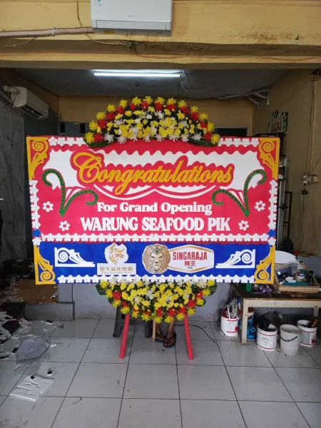 Papan Bunga Ucapan Selamat Jalan Hr Rasuna Said