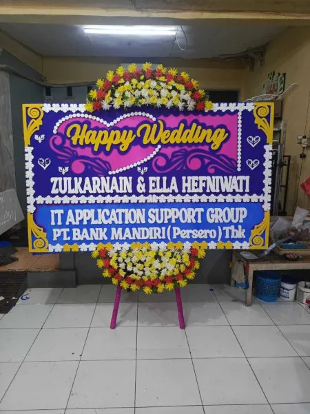Papan Bunga Jalan Hr Rasuna Said